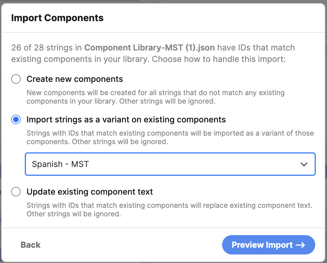 Manual import into Ditto